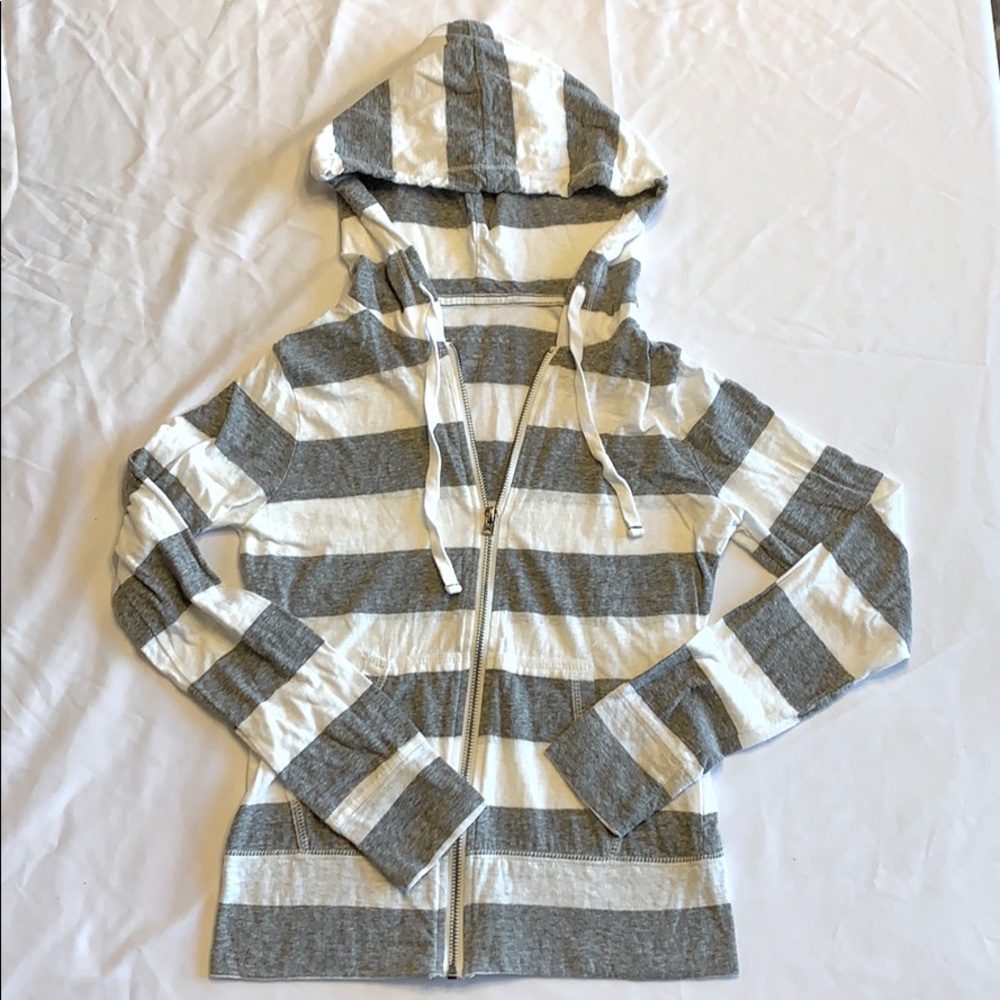 Prince and Fox zip-up lightweight hooded jacket